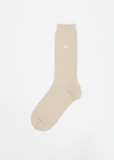 Super Merino + Bee Socks — Ivory