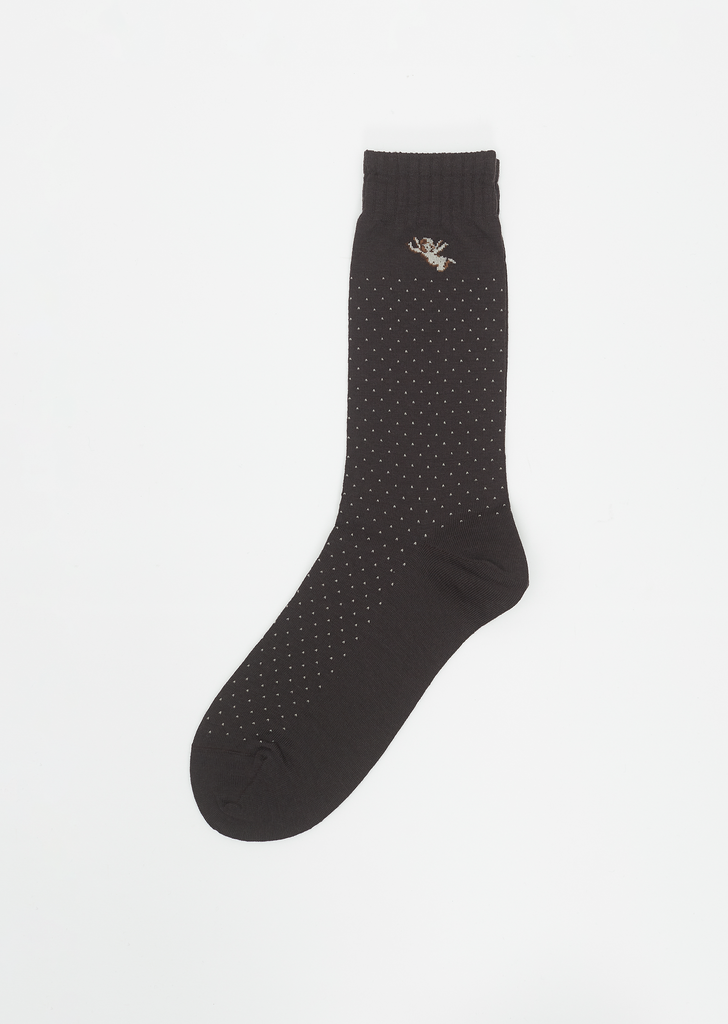 Angel Socks — Brown