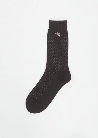 Angel Socks — Brown