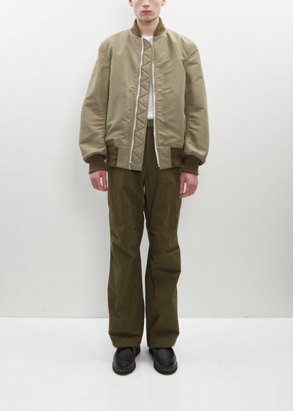 Nylon Reversible Twill Blouson – La Garçonne