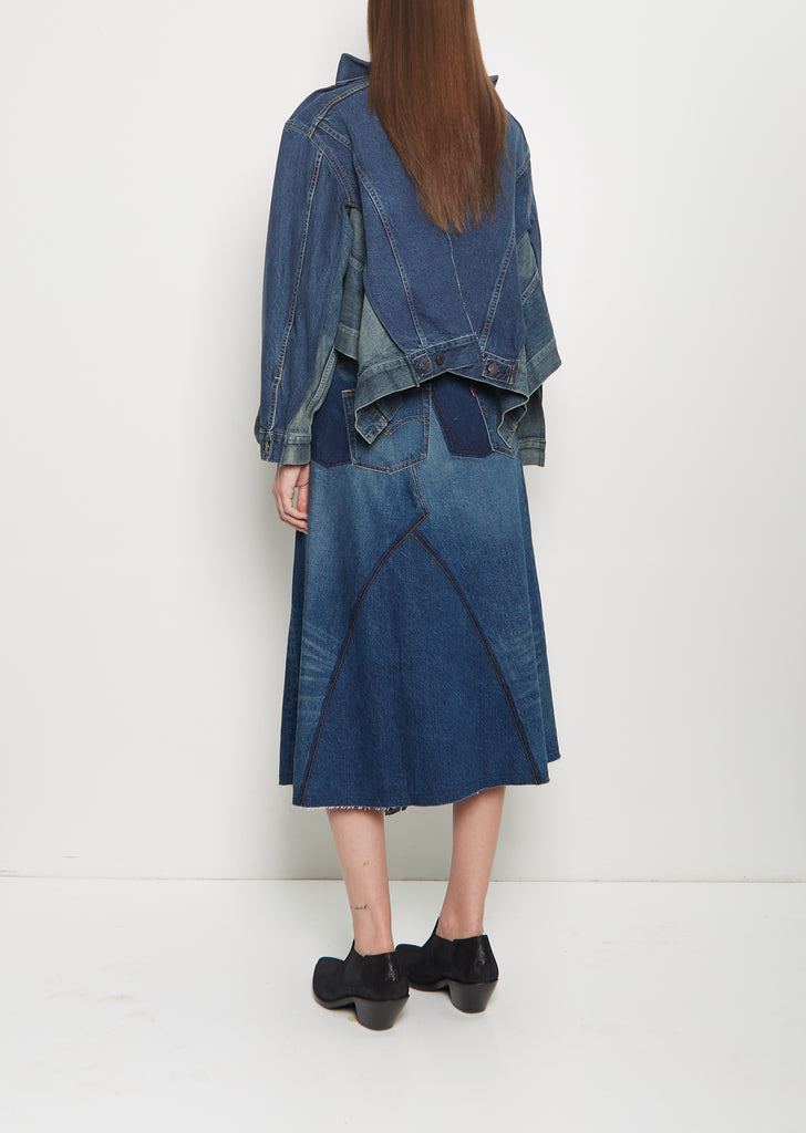 Levi's Denim Paneled Jacket