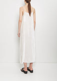 Silk Velour Slip Dress