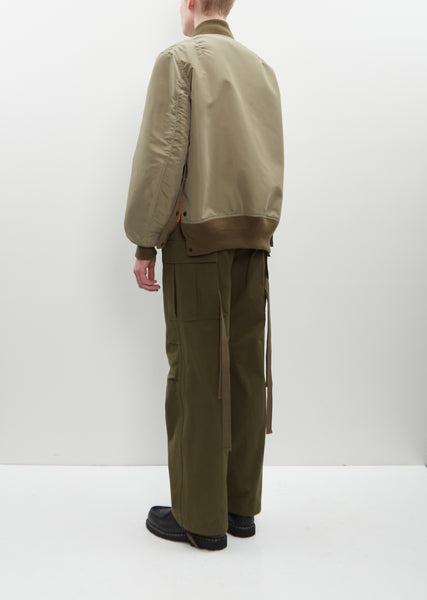 Suiting x Nylon Twill Jacket – La Garçonne