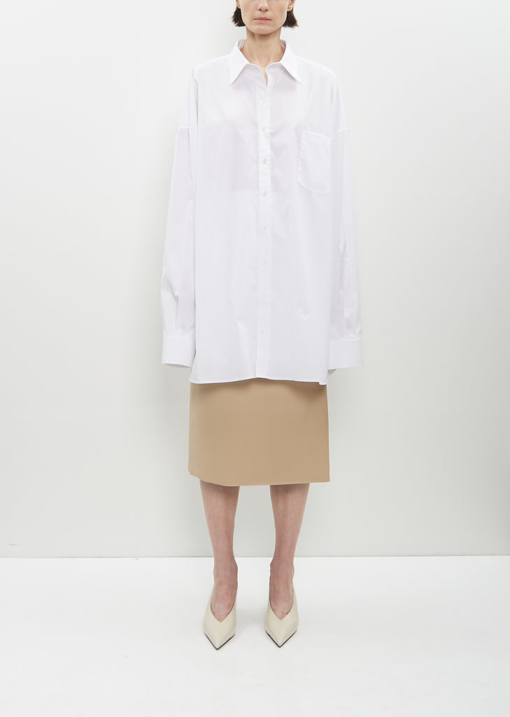 XXL Fitted Back Shirt