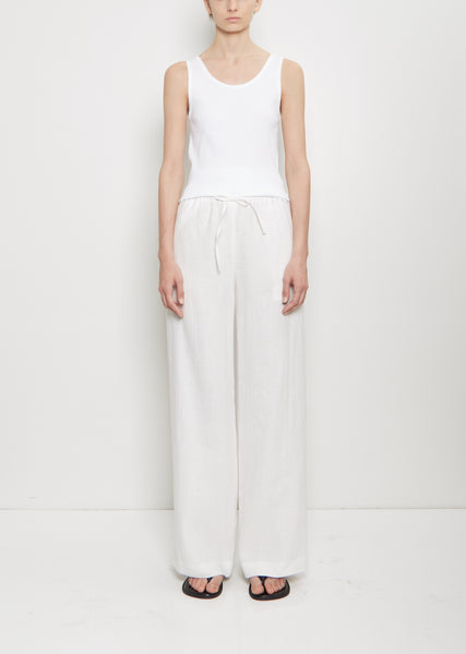[TWN]★25SS★韓国人気★CAGE SEMI WIDE COTTON PANTS Wide Cotton Pants – WooStore