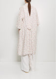 Linen Robe — Summer Flowers