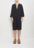 Linen Caftan — Black