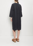 Linen Caftan — Black