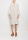 Linen Caftan — Chalk