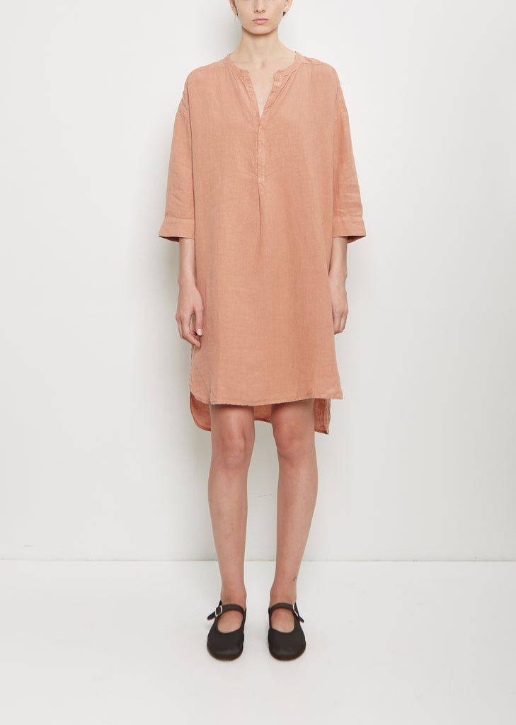 Granfather Shirt Dress — Moka