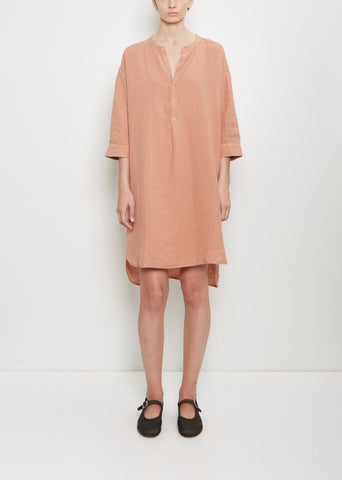Granfather Shirt Dress — Moka