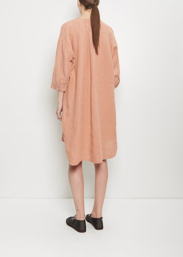 Granfather Shirt Dress — Moka