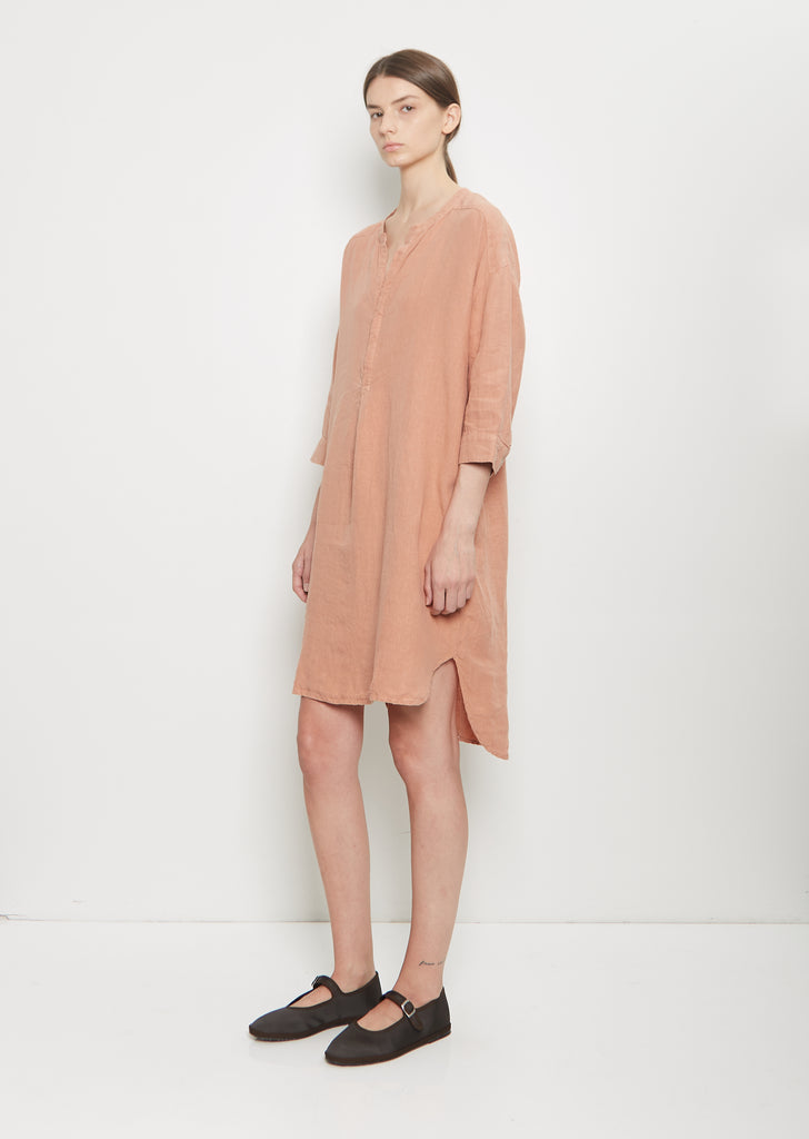 Granfather Shirt Dress — Moka