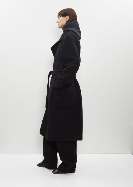 Hood Lambswool — Anthracite Mélange – La Garçonne