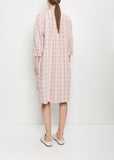Granfather Shirt Dress — Pale Rose