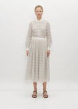 Hahaha Silk and Cotton Skirt