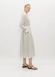 Hahaha Silk and Cotton Skirt