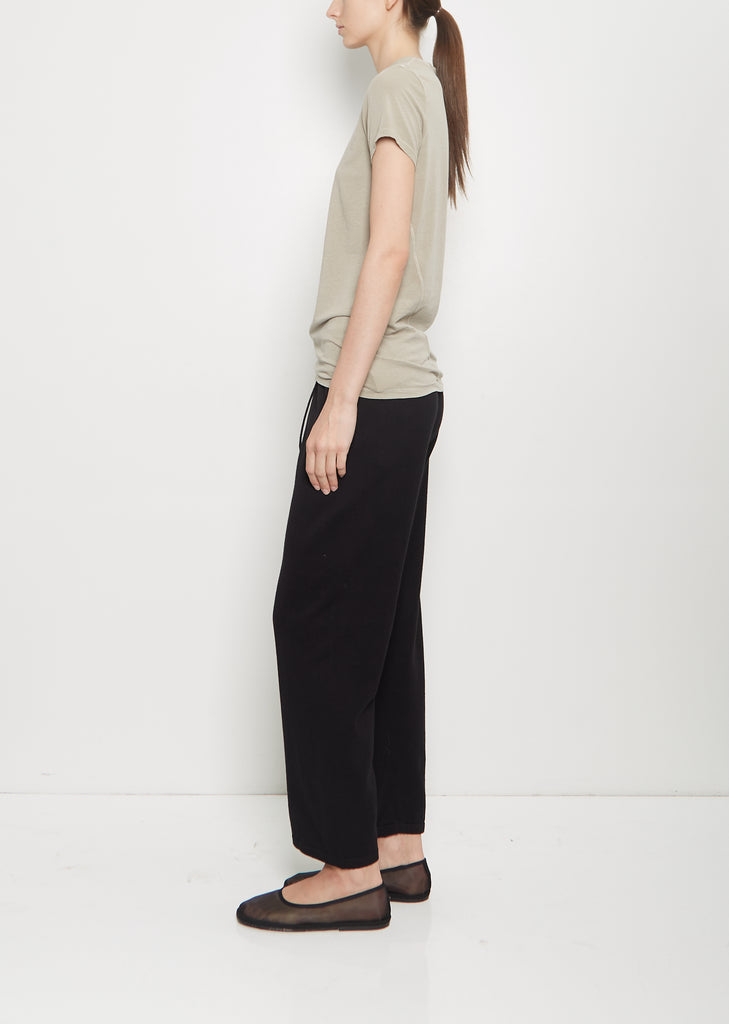 Cotton Linen Bias Baby Tee — Washed Clay