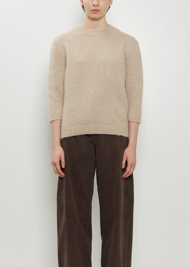 Loft Baby Crewneck Alpaca Sweater — Antique