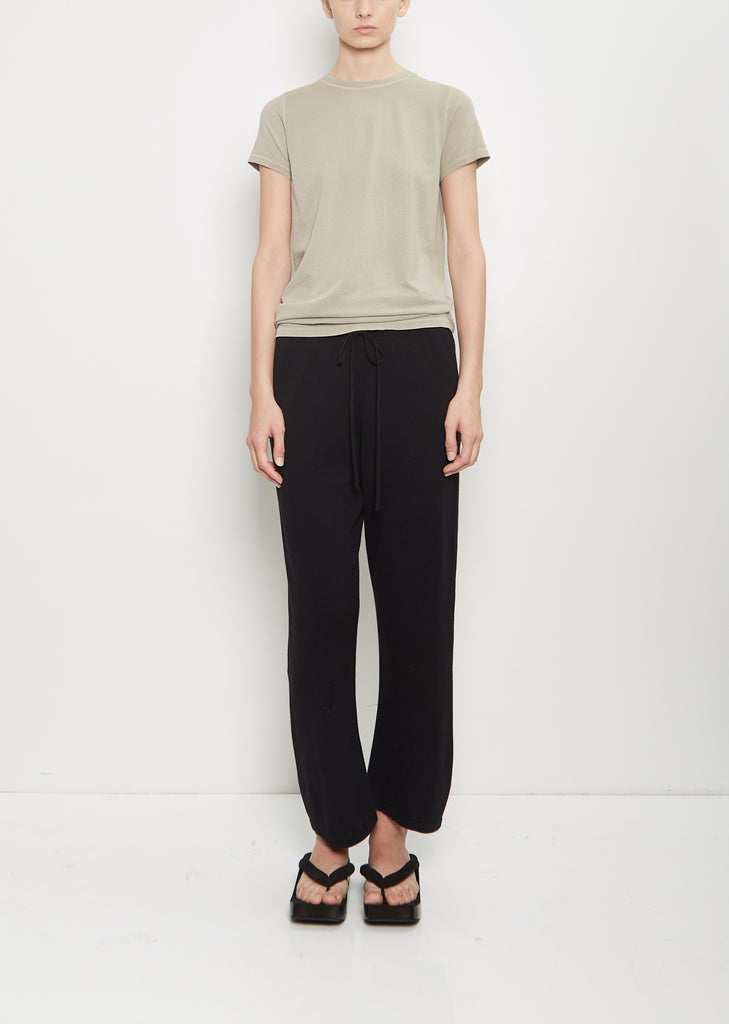 Pima Cotton Linen Capri Pants
