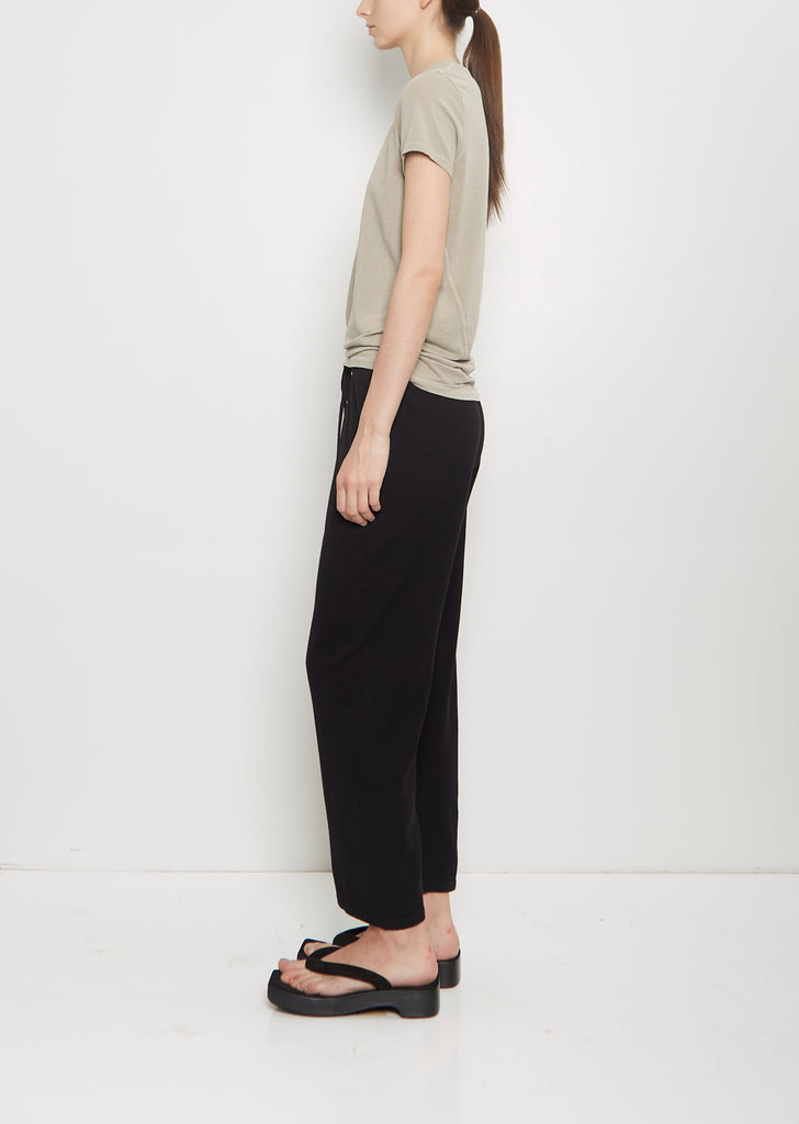 Pima Cotton Linen Capri Pants