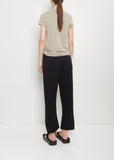 Pima Cotton Linen Capri Pants
