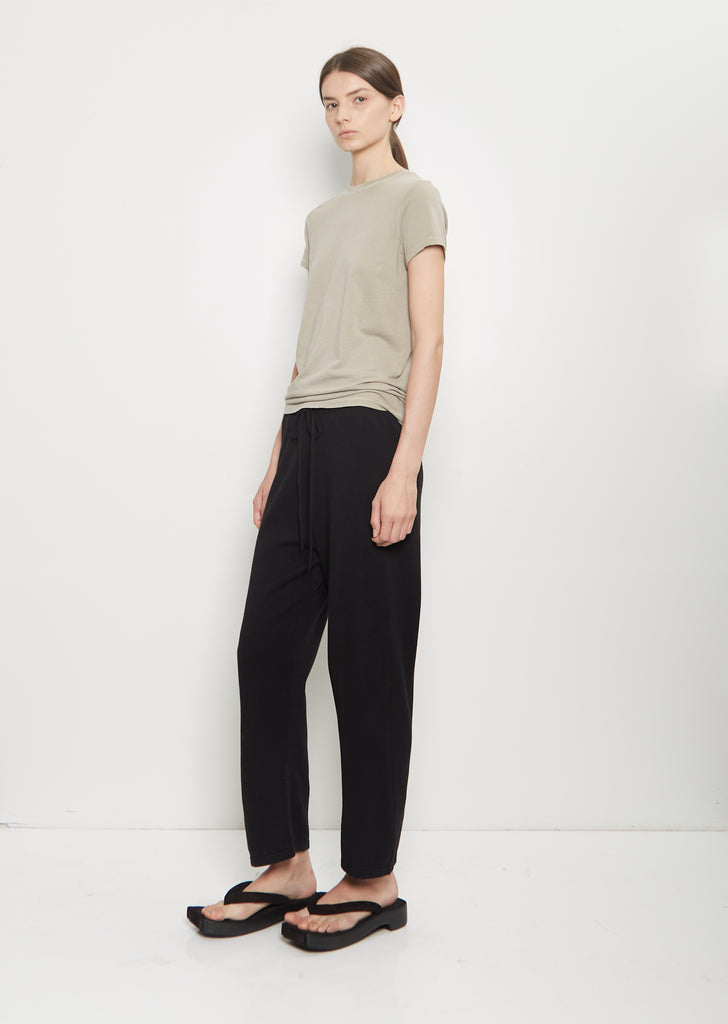 Pima Cotton Linen Capri Pants
