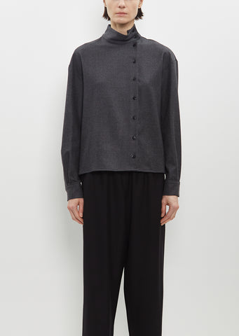 Wool Rubashka Shirt — Grey
