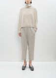 Cashmere T-Neck Chunky Sweater