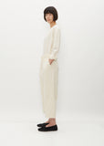 Wide & Short Trousers RC — Natural
