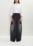 Distressed Puddle Jeans — Distressed Black