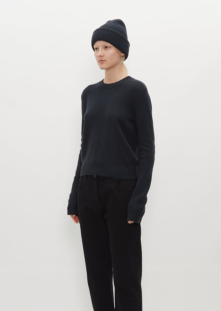 Stockholm Cashmere Beanie — Ink