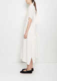 Viscose Flax Apron Strap Dress