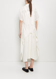 Viscose Flax Apron Strap Dress