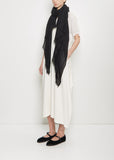 Cashmere Nuage Shawl — Black