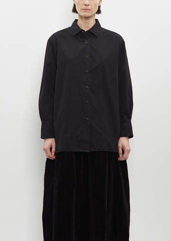 Big Raccourcie Shirt — Black