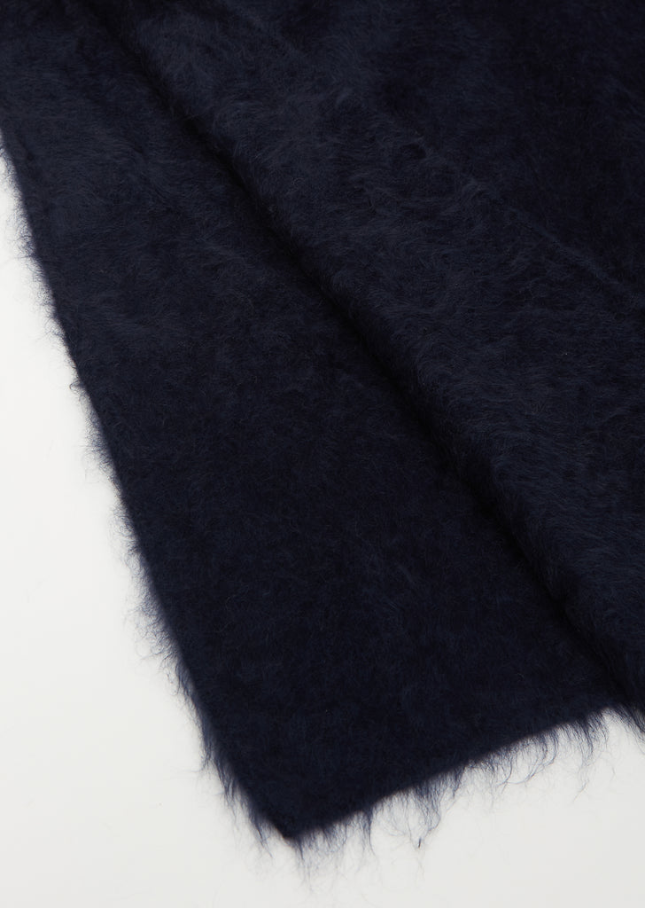 Cashmere Stole — Navy