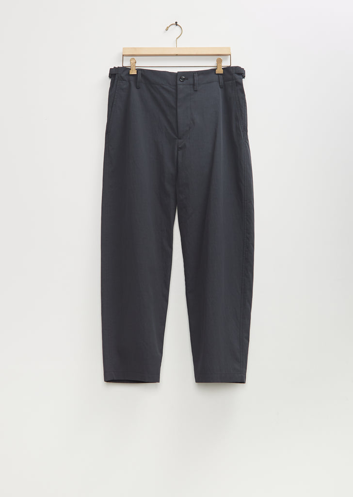 Cotton Blend Carrot Pants
