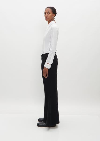 Flared Flannel Pants – La Garçonne