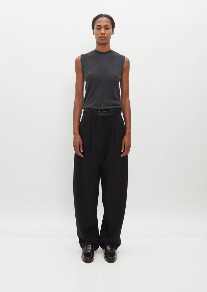Sada Wool Trousers — Black