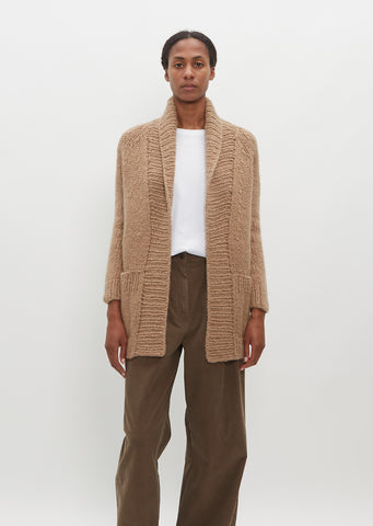 Ava Long Cashmere Cardigan
