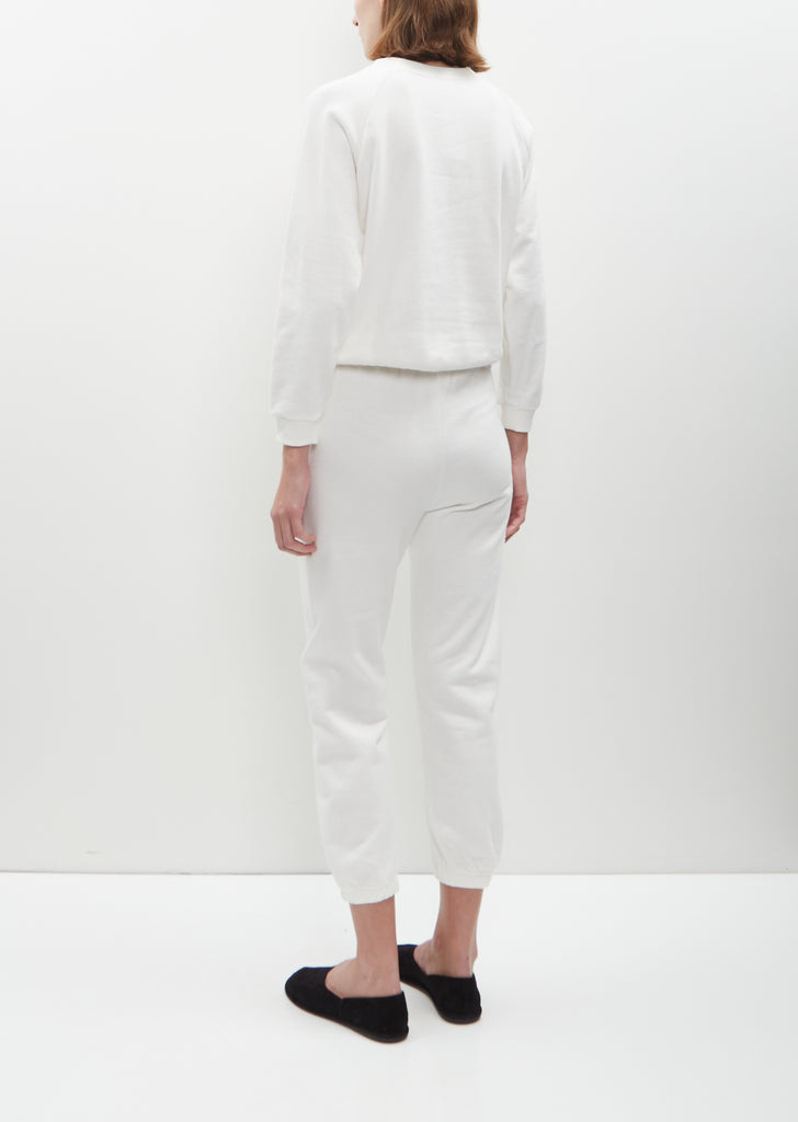 Studio Sweatpant — White