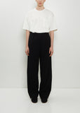 Wool Cashmere Fleece Easy Twist Trousers