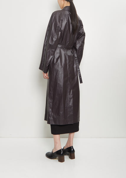 Belted Flare Trench coat – L'AUBE BLANC
