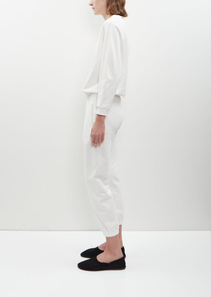 Studio Sweatpant — White