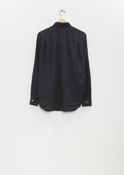 Crinkle Effect Button Up Shirt – La Garçonne