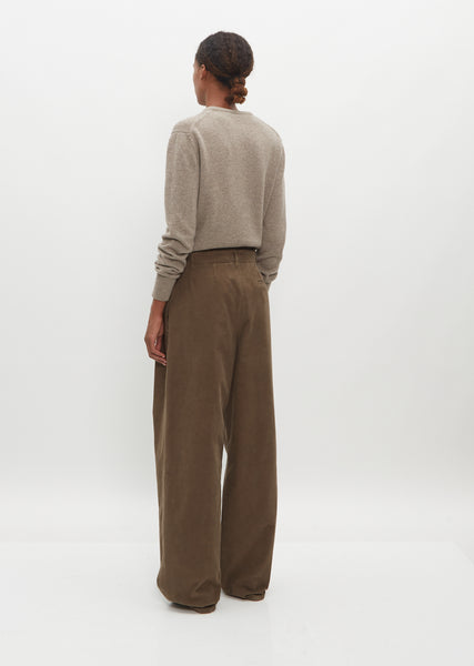 THE ROW rufus pants サイズ30 Rufus wool wide-leg pants in black - The Row | Mytheresa