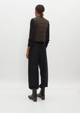 Wadded Wool Vest