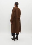 Bathrobe  Wool and Cashmere Coat
