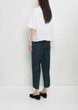 Tambourine Cotton Blouse — White